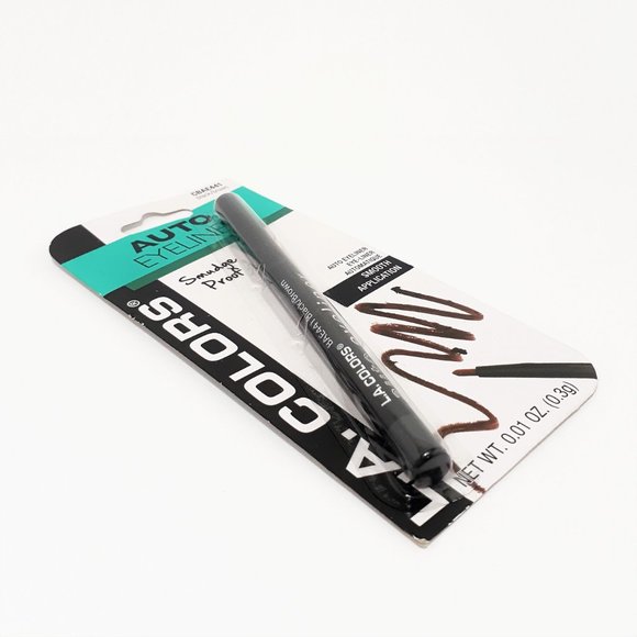 LA Colors Smudge Proof Black/Brown Auto Eyeliner - Picture 3 of 4